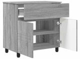 Bathroom Vanity Unit Grey Sonoma 60 x 35 x 80 cm 889421