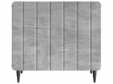 Bedside Cabinet Concrete Grey 43 x 34.5 x 52 cm Engineered Wood 894341