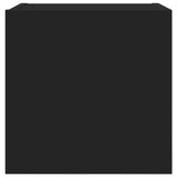 Wall Mounted TV Cabinets 2 pcs Black 30.5x30x30 cm 804485