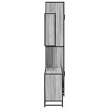 3 Piece Bathroom Furniture Set Grey Sonoma Engineered Wood 3301073