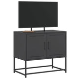 TV Cabinet Black 68.5x39x60.5 cm Steel 846470