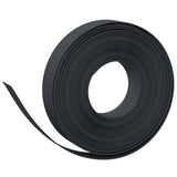 Garden Edgings 5 pcs Black 10 m 10 cm Polyethylene 3155435