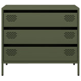 Sideboard Olive Green 68x39x58.5 cm Cold-rolled Steel 851296