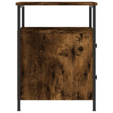 Bedside Cabinet Smoked Oak 44x45x60 cm Engineered Wood 826007