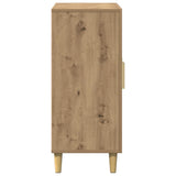 Sideboard Artisan Oak 90x34x80 cm Engineered Wood 856891