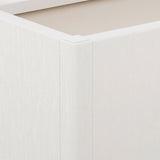 Garden Planter with Trellis White 80x36x140 cm PP 368779