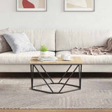 Coffee Table Sonoma Oak 80 x 80 x 45 cm 868274
