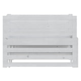 ZNTS Pull-out Day Bed without Mattress White 2xcm 806966