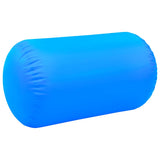 Inflatable Gymnastic Roll with Pump 100x60 cm PVC Blue 92714