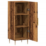 Sideboard Old Wood 34.5x34x90 cm Engineered Wood 857183