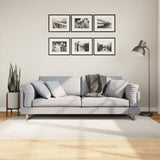 Rug IZA Short Pile Scandinavian Look Cream 140x200 cm 375441