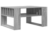 Coffee Table Grey Sonoma 66 x 49.5 x 45 cm Engineered Wood 8000121