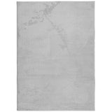 Rug IZA Short Pile Scandinavian Look Grey 240x340 cm 375456