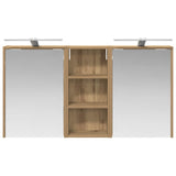 Bathroom Cabinet Set 3 pcs 116 x 16 x 62.5 cm Engineered wood 3403823