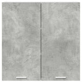 Hanging Cabinet Concrete Grey 80 x 31 x 80 cm Engineered Wood 884285
