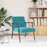 Armchair Turquoise 59 x 75 x 78 cm Velvet 42017689