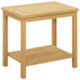 Side Table Oil Natural 50 x 35 x 45 cm Solid Acacia Wood 42026788