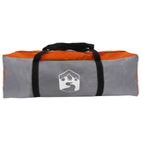 Tipi Tent Water-Resistant 3-Person Grey and Orange 42042208