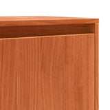 Sideboard Brown Oak 111 x 34 x 60 cm Solid Pine Wood 869880