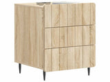 Bedside Cabinet Sonoma Oak 43x 41 x 68 cm Engineered Wood 894327