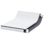 Mattress 2 pcs White and Grey 80 x 200 cm Bonell Spring 4106444