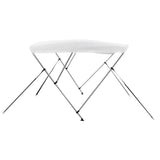3 Bow Bimini Top White 183x160x137 cm 92360