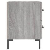 Bedside Cabinet Grey Sonoma 40x35x47.5 cm Engineered Wood 827320