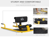 Squat Machine with Push Up Stand, Padded Hip Thrust Bench with Adjustable Cushion for Home Gym Work T3398P349201