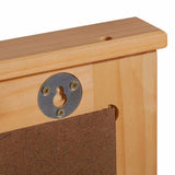 Bathroom Furniture Set VIGO 3 pcs Honey Brown Solid Pine Wood 3328543