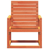 Garden Chair Wax Brown 57,5x63x76 cm Solid Wood Pine 844645