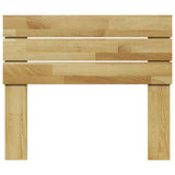 Headboard 100 cm Solid Wood Oak 851976