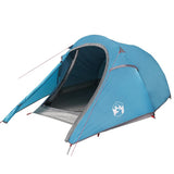 Camping Tent Tunnel 2-Person Blue Waterproof 94605