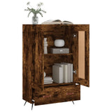Highboard Smoked Oak 69.5x31x115 cm Engineered Wood 830297
