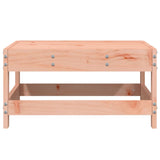Garden Footstool Solid Wood Douglas 825490