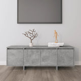 TV Cabinet Concrete Grey 120x30x40.5 cm Engineered Wood 809579