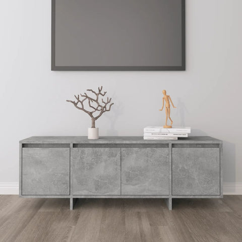 TV Cabinet Concrete Grey 120x30x40.5 cm Engineered Wood 809579
