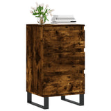Sideboard Smoked Oak 40x35x70 cm Engineered Wood 831105