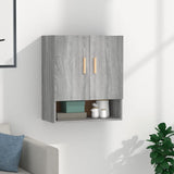 Wall Cabinet Grey Sonoma 60x31x70 cm Engineered Wood 817586