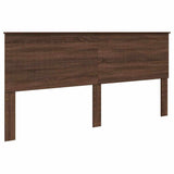 Headboard with Headboard Brown Oak 200 cm Engineered wood 887722