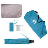 Bike Storage Tent with Roof Blue 218 x 156 x 180 cm 42001006