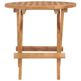 Folding Garden Table 50x50x50 cm Solid Teak Wood 315452