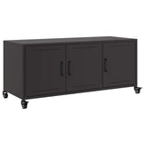 TV Cabinet Black 100.5x39x43.5 cm Steel 846644