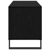 TV Cabinet with Drawer Black Oak 100 x 34.5 x 44.5 cm 881788