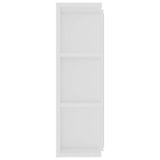 802606 Bathroom Mirror Cabinet White 80x20,5x64 cm Engineered Wood