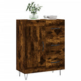 Sideboard Smoked Oak 69.5x34x90 cm Engineered Wood 830257