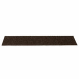 Stair Mats Self-adhesive 30 pcs 76x20 cm Brown Rectangular 3365727
