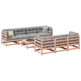 8 Piece Garden Sofa Set Solid Wood Douglas Fir 3299321