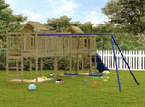 Outdoor Playset Impregnated Wood Pine 3156891