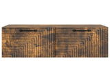 Wall-Mounted TV Cabinet Smoked Oak 78.5 x 41 x 30 cm 898690