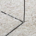 ZNTS Shaggy Rug High Pile Modern Cream 200x280 cm 375239